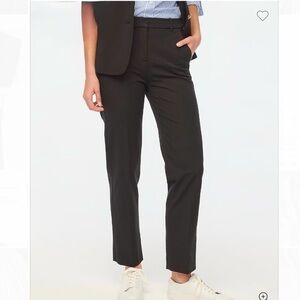 J. Crew Women's Black Straight Leg Pants, Size 10